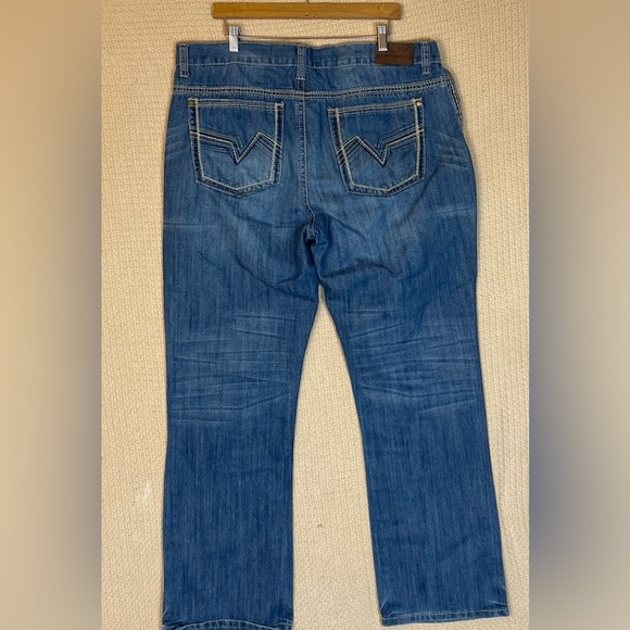 Cody James Denim Slim Straight Western Jeans Size 40 X 32 - Picture 1 of 11